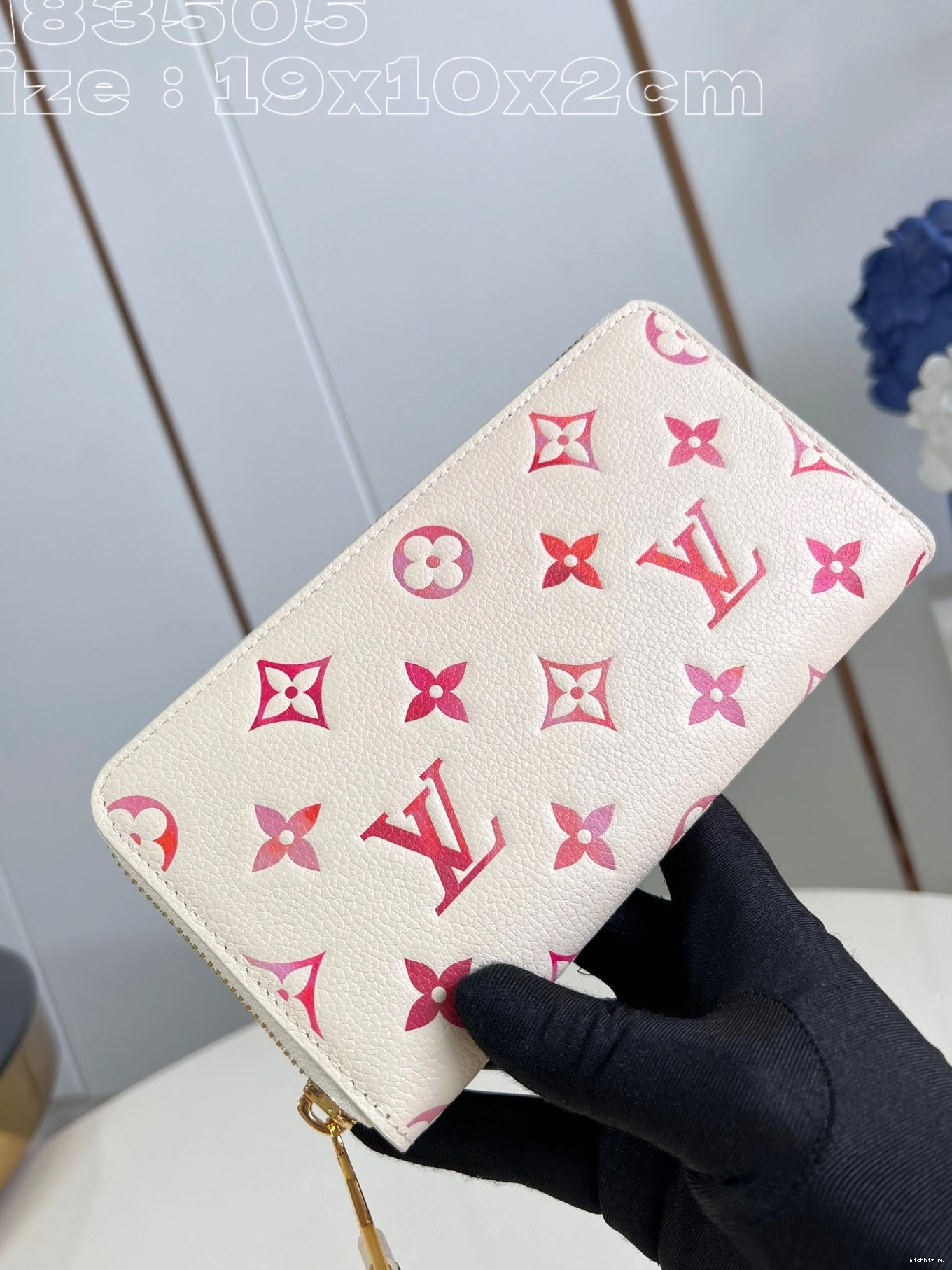 WIS ZIPPY WALLET-10*20*2 LOUIS cm VUITTON 1009